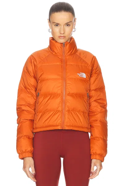 The North Face Hydrenalite Down Short Jacket In Earthen Copper