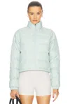 The North Face Hydrenalite Down Short Jacket In Muted Pine
