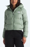 The North Face Hydrenalite Hooded Down Jacket In Burgundy