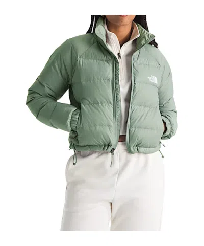 The North Face Hydrenalite Long-sleeved Down Jacket In Green