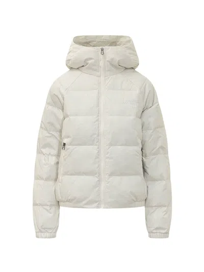The North Face Hydrenalite Quilted Puffer Down Jacket In Gray