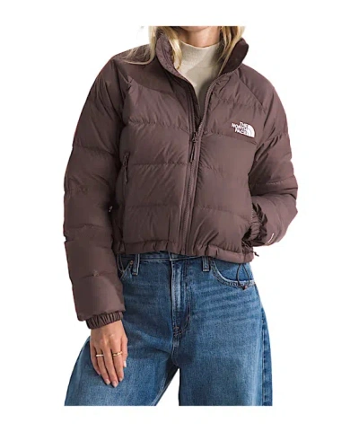 The North Face Hydrenalite Short Down Jacket In Brown