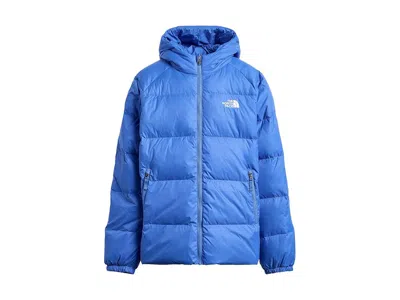 The North Face Hydrenalitetm Down Hooded Jacket (little Kid/big Kid) Boy's Coat Active Blue: Xl (14-16 Big Kid), Po