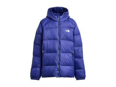 The North Face Hydrenalitetm Down Hooded Jacket (little Kid/big Kid) Boy's Coat Bold Blue: Xl (14-16 Big Kid), Poly