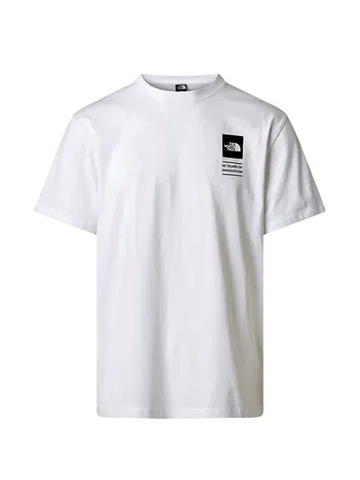 The North Face Icon Celebration Ss Short-sleeved T-shirt In White