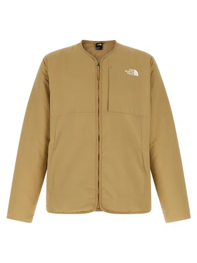 The North Face Ilti Liner Puffer Jackets Beige In Brown