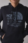 The North Face Immersed Outdoors Half Dome Hoodie Sweatshirt In Black, Men's At Urban Outfitters