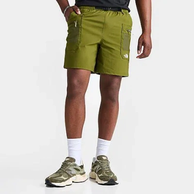 The North Face Class V Pathfinder Track Shorts In Green