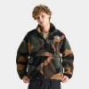 The North Face Denali X Jacket In Black Camo/tnf Black