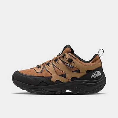 The North Face Inc Men's Hedgehog 3 Mid Waterproof Hiking Shoes In Utility Brown/tnf Black
