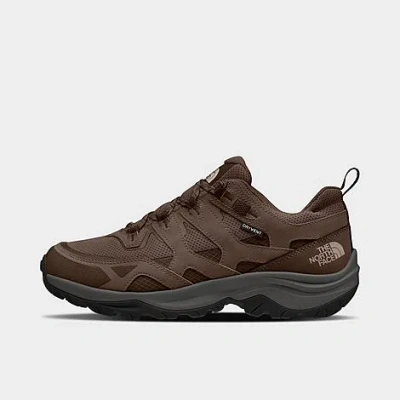 The North Face Inc Men's Hedgehog 3 Mid Waterproof Hiking Shoes In Smokey Brown/demitasse