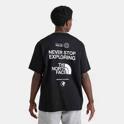 The North Face Inc Men's Notes Energy T-shirt In Tnf Black