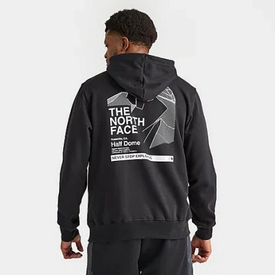 The North Face Inc Men's Places We Love Hoodie In Tnf Black/tnf White