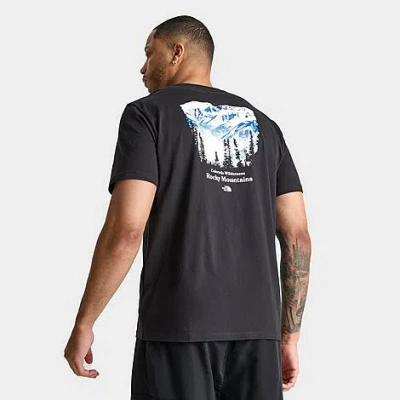 The North Face Inc Men's Places We Love T-shirt In Tnf Black/tnf White