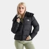 The North Face Inc Women's Dome Puffy Puffer Jacket In Black