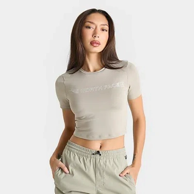 The North Face Inc Women's Fade Slim T-shirt In Clay Grey