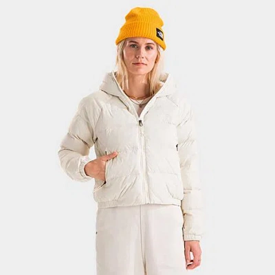 The North Face White Hydrenalite Down Jacket In White Dune