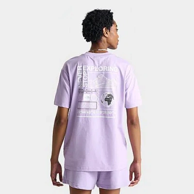 The North Face Inc Women's Oversized Energy T-shirt In Metallic