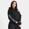 The North Face Inc Women's Photo Pullover Hoodie In Black/pink