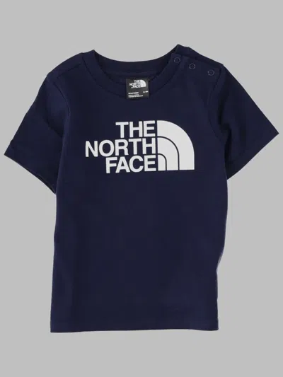 The North Face Inf Graphic Tee In Blue