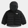 The North Face Infant Reversible Perrito Hooded Jacket In Black