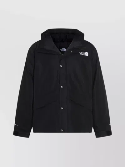 The North Face Insulated Hooded Jackets Featuring Adjustable Cuffs In Black
