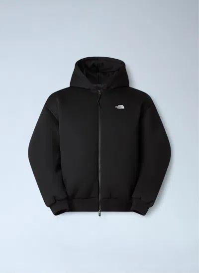The North Face Insulated Hooded Sweatshirt In Black