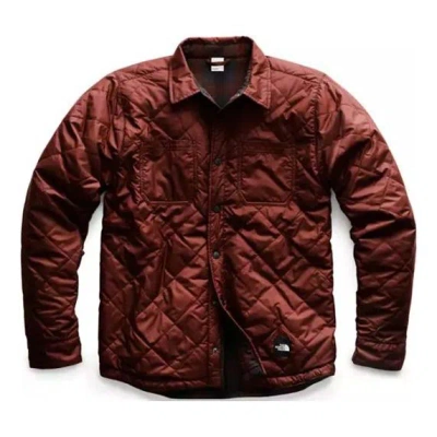 The North Face Insulated Jacket 'red' In Brown