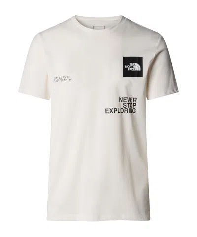 The North Face Item O-neck Short-sleeved T-shirt In White