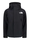 The North Face Dryvent Mono Black Jacket With Logo Printed On The Front In Tech Fabric Man In Black