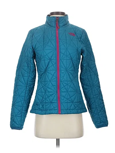 Pre-owned The North Face Jacket In Blue