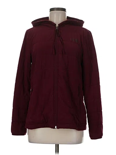 Pre-owned The North Face Jacket In Burgundy