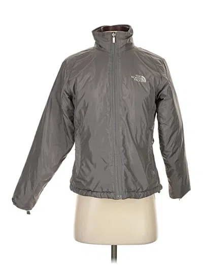 Pre-owned The North Face Jacket In Gray