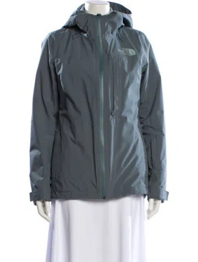 Pre-owned The North Face Jacket In Gray