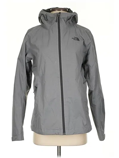 Pre-owned The North Face Jacket In Gray