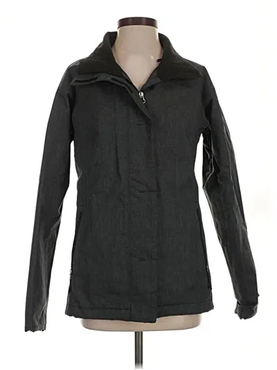 Pre-owned The North Face Jacket In Gray