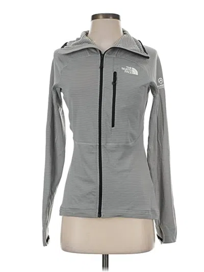 Pre-owned The North Face Jacket In Gray
