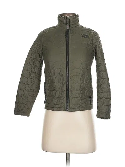 Pre-owned The North Face Jacket In Green