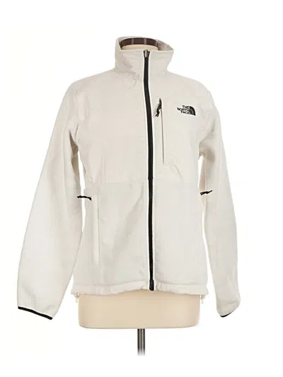 Pre-owned The North Face Jacket In Ivory