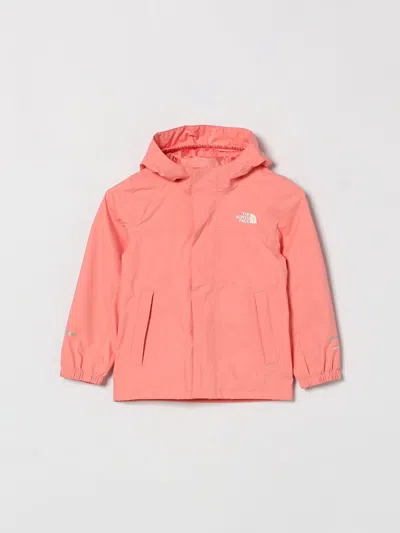 The North Face Kids'  Antora Polyester Rain Jacket In Orange