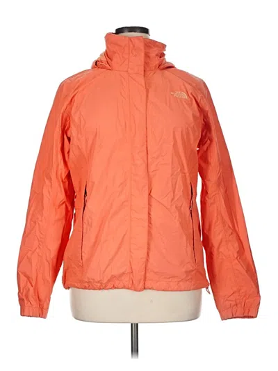 Pre-owned The North Face Jacket In Orange