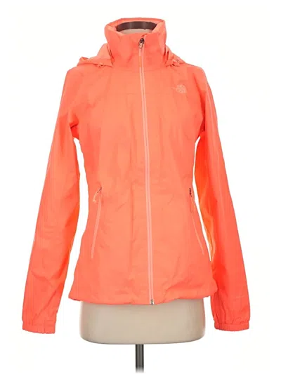 Pre-owned The North Face Jacket In Orange