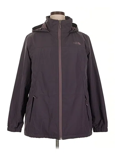 Pre-owned The North Face Jacket In Purple