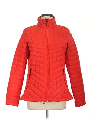 Pre-owned The North Face Jacket In Red