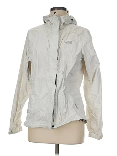 Pre-owned The North Face Jacket In Silver