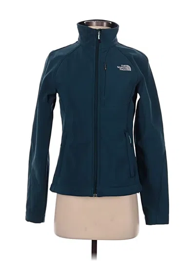 Pre-owned The North Face Jacket In Teal