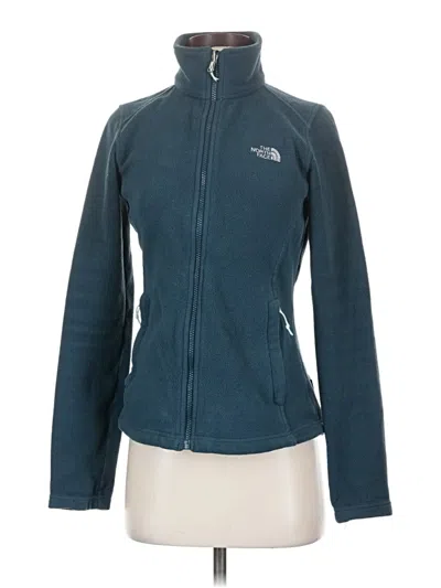 Pre-owned The North Face Jacket In Teal