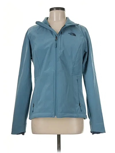 Pre-owned The North Face Jacket In Teal