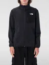 The North Face High Collar Zippered Jacket With Side Pockets In ブラック
