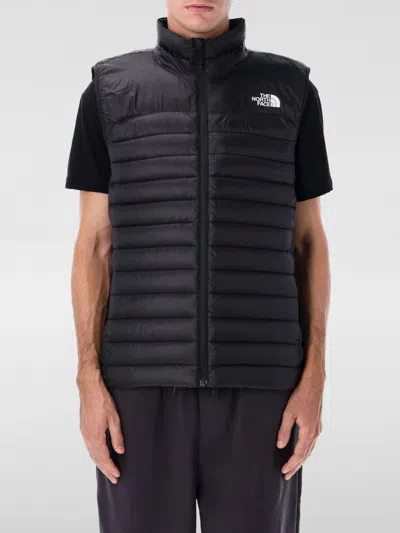 The North Face Quilted High-neck Gilet In Black
